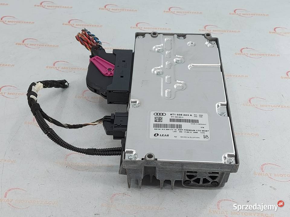 AUDI S4 B8 13r wzmacniacz BANG OLUFSEN osobowe Sprzęt audio fabryczny Kielce