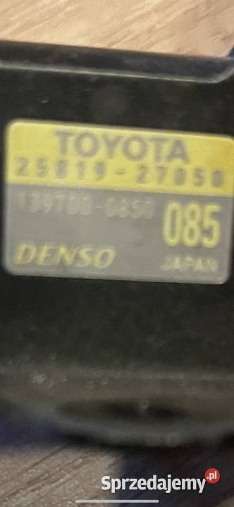 Zawór podciśnienia turbiny toyota Avensis t 25 świętokrzyskie Dziurów sprzedam