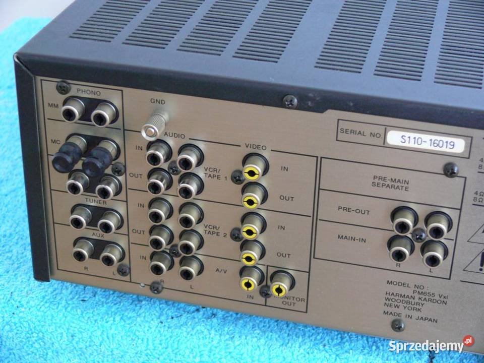Audiofilski wzmacniacz Harman Kardon PM655 Vxi podkarpackie Jasło