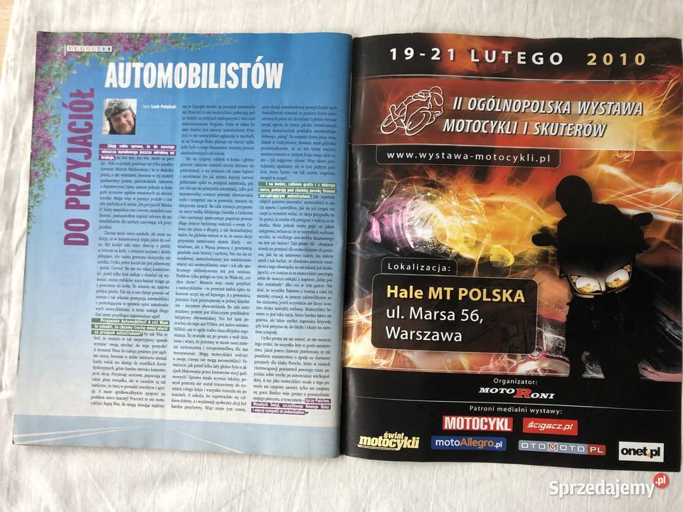 Świat Motocykli 1 2010 Czasopisma Białystok