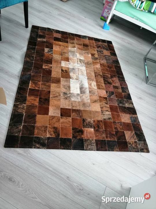 Dywan patchwork z krowy PIĘKNY małopolskie Zakopane sprzedam