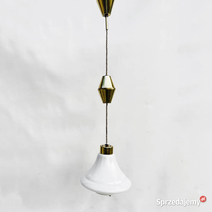 Lampa wisząca Kamenick enov Czechosłowacja lata Warszawa