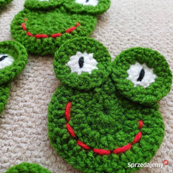 Zaba aplikacja kotylion naszywka latka Lidzbark Warmiński sprzedam