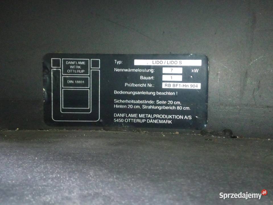 Kominek wolnostojący koza Radzyń Podlaski sprzedam