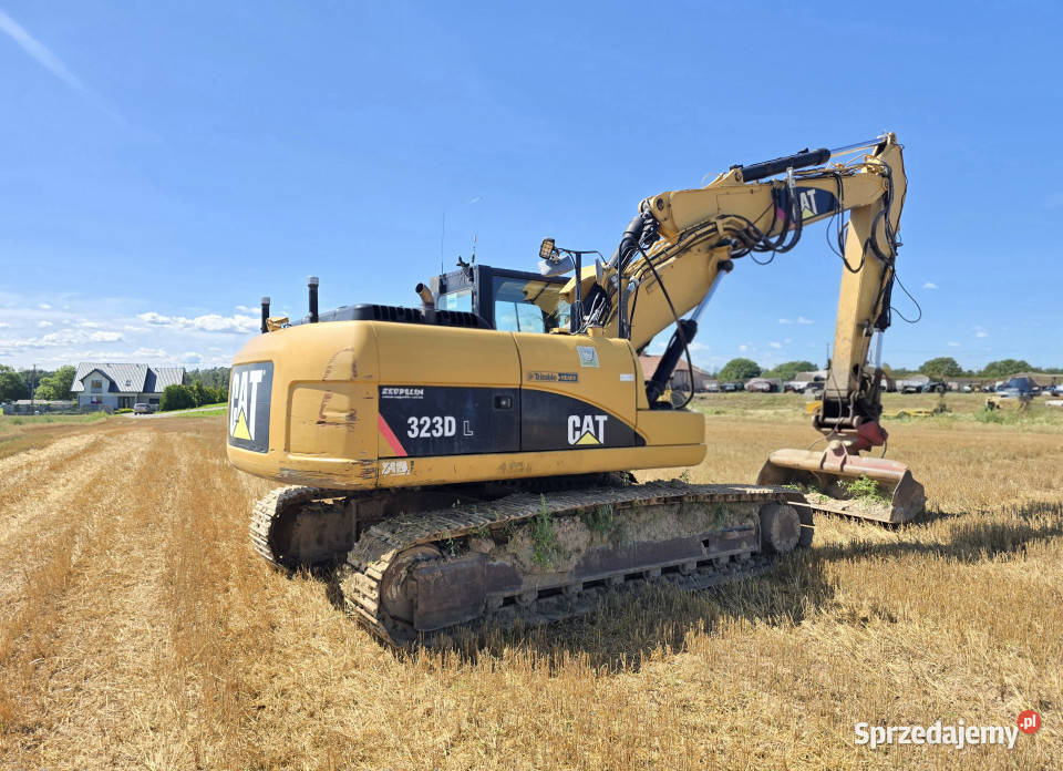 Koparka gąsienicowa CAT 323D L 257 t łyżka Koparki Kuków