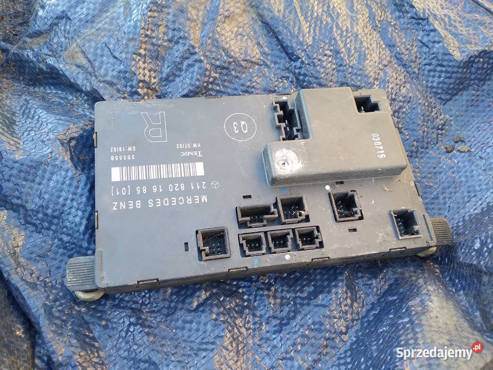 Mercedes w211 moduł drzwi 2118201685 Strzelce Krajeńskie sprzedam
