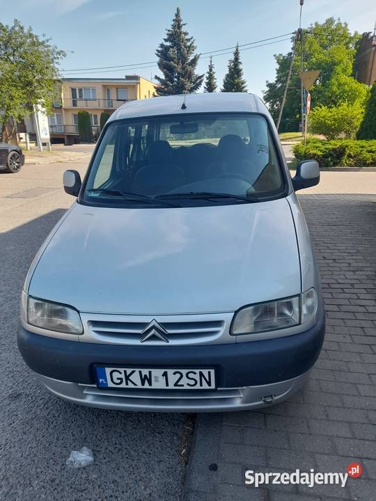 CITROEN BERLINGO 20 HDI Bezwypadkowy manualna Kwidzyn