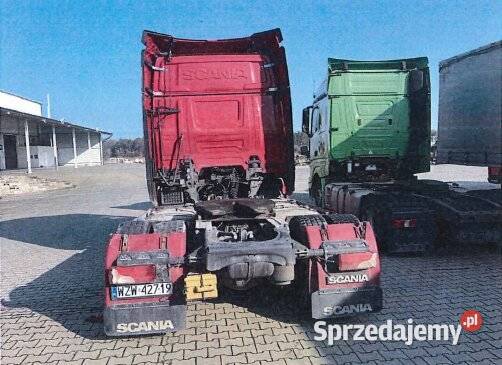 Syndyk sprzeda Scanię R450 nie Sydół
