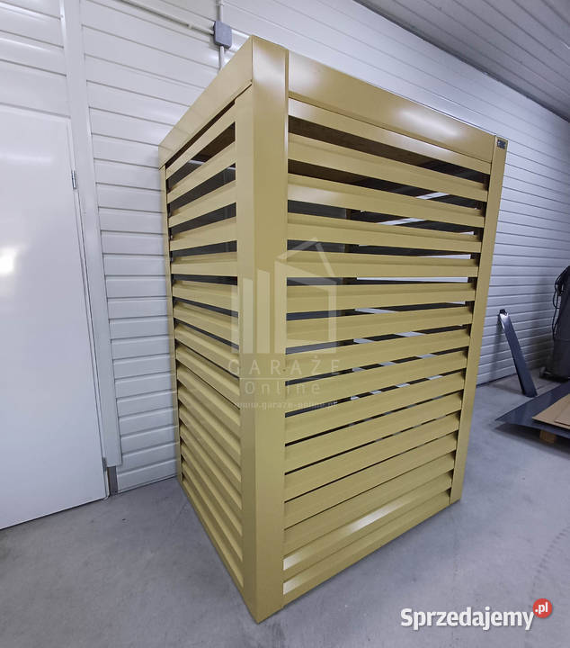 Osłona pompy ciepła 90x40x140 żółty Zabudowa