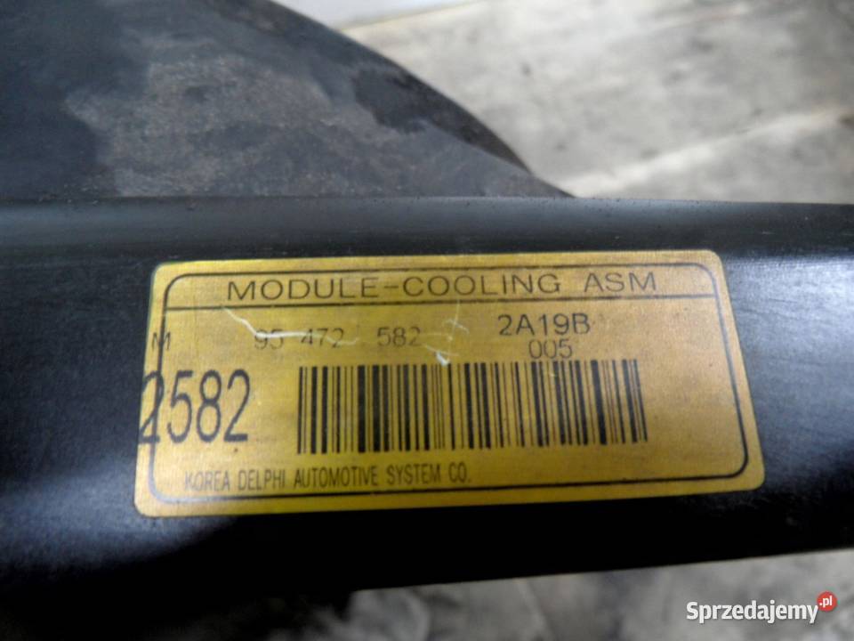 CHEVROLET CAPTIVA I LIFT 13r wentylator