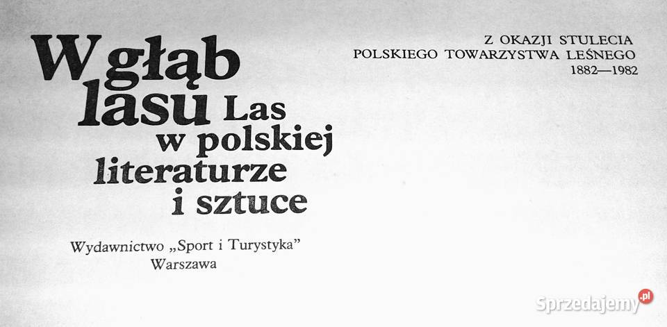 W głąb lasu Las w polskiej literaturze i sztuce Chełm