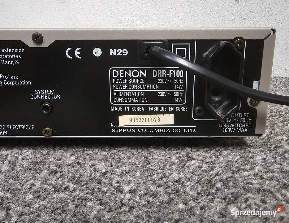 Magnetofon midi DENON DRRF100 stan wysyłka 0 Kraków