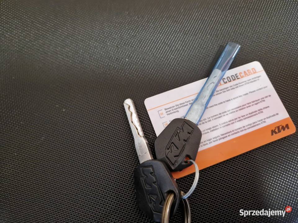 KTM DUKE 125 ABS przebieg 25177 2013r wielkopolskie Kórnik