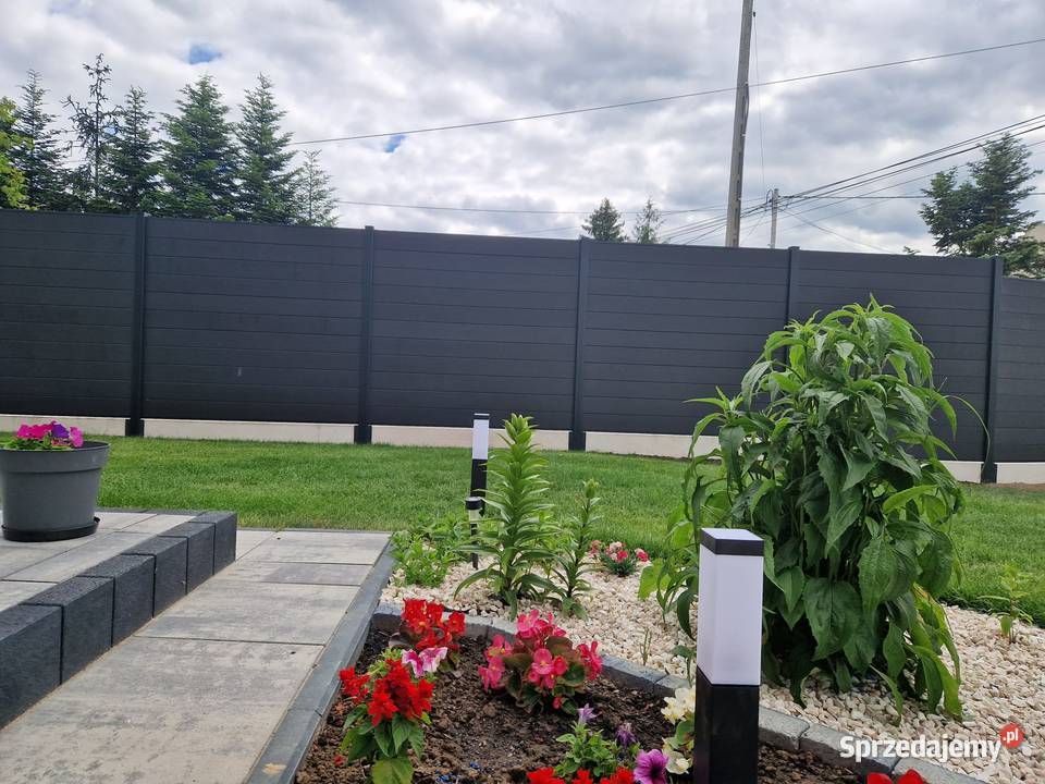 Ogrodzenie kompozytowe przęsło 180x180 Miechów