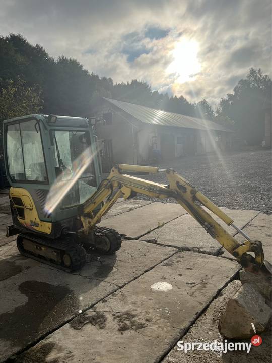 Sprzedam minikoparkę yanmar sv15 Łagów sprzedam