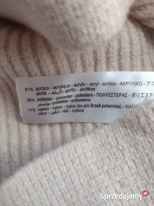 40L ZARA Dzianinowa bluzka sweter półgolf NOWY Kraków