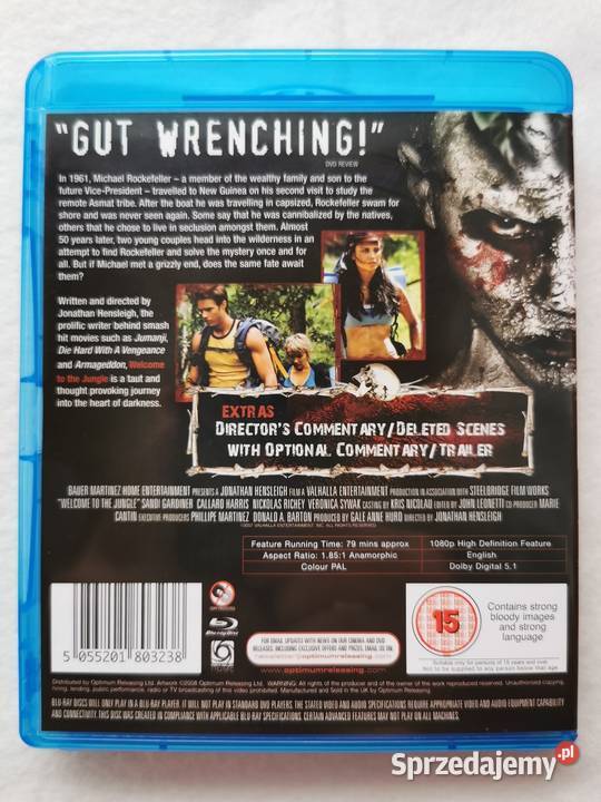 Welcome To The Jungle Witajcie W Dżungli Bluray Filmy Wytrzyszczki