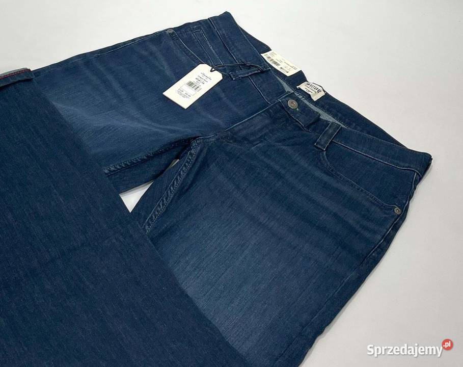 Spodnie męskie jeansy Mustang Oregon Boot 843 niebieski