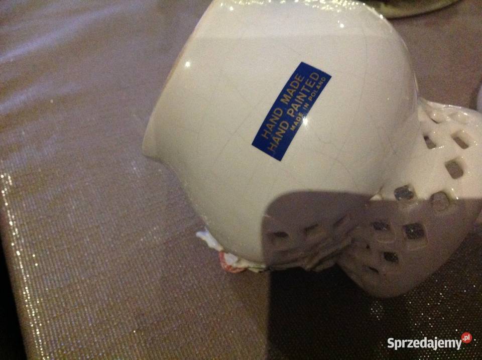 Wazon Ażurowy CERAMIC MANUFAKTURE Sygnowany Nowa Sól sprzedam