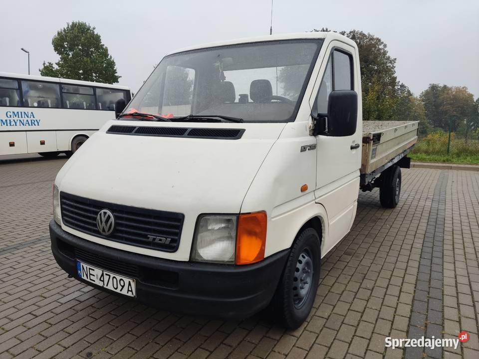 VW LT 35 r2000 poj 25tdi 3 osobowy paka 4 metry skrzynia Elbląg