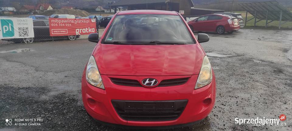 2010r 1248 benzyna 78 mały przebieg Hyundai Wojnicz