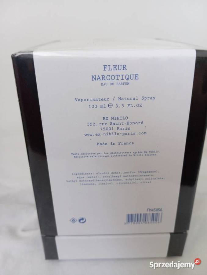 Ex Nihilo Fleur Narcotique 100 ml edp Unisex Perfumy i wody Zielona Góra sprzedam
