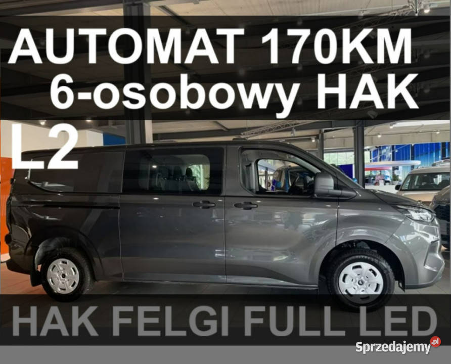 Ford Transit Custom Automat 170 L2 6osob zachodniopomorskie Szczecinek