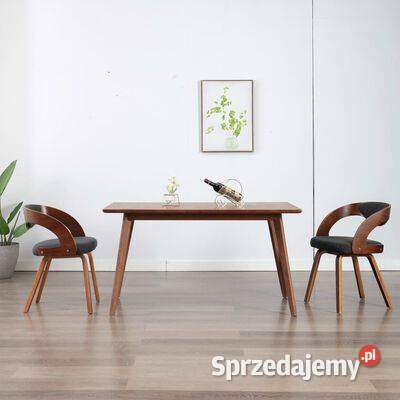 vidaXL Krzesła stołowe 2 ciemnoszareSKU283103 Krzesła mazowieckie Warszawa