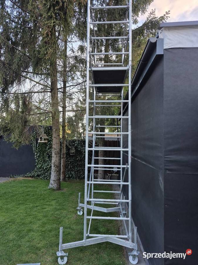 Lekkie aluminiowe rusztowanie Krause ClimTec mazowieckie Warszawa