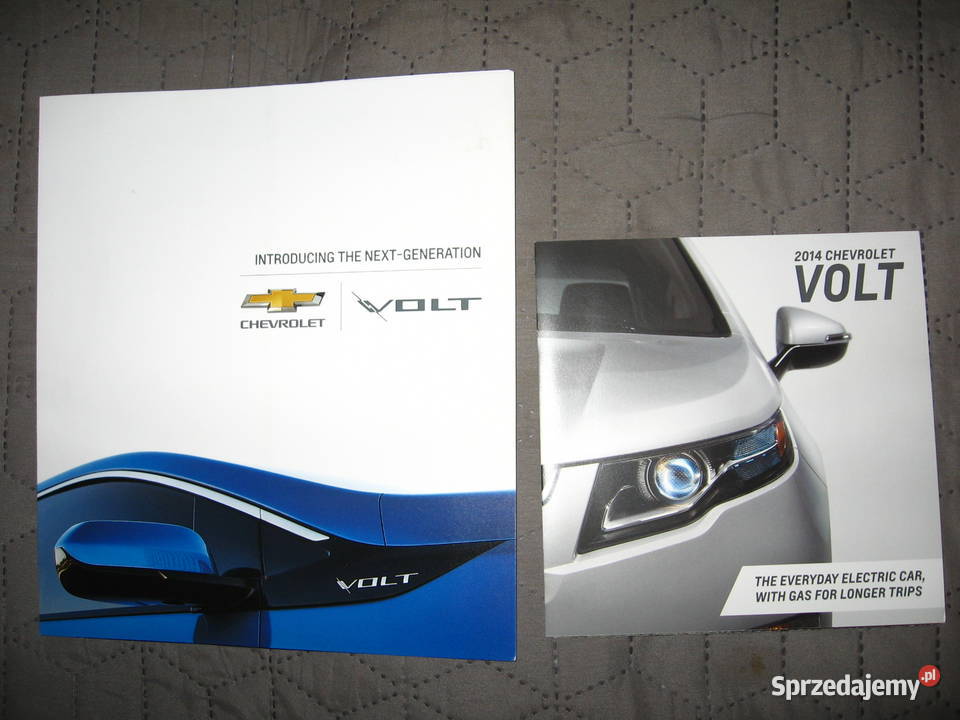 Chevrolet Volt prospekty broszury Kępice