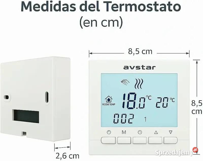 AVStar Programowalny inteligentny termostat do Wrocław