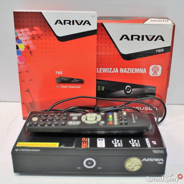 Tuner naziemny DVBT Ferguson Ariva T65 Wrocław sprzedam