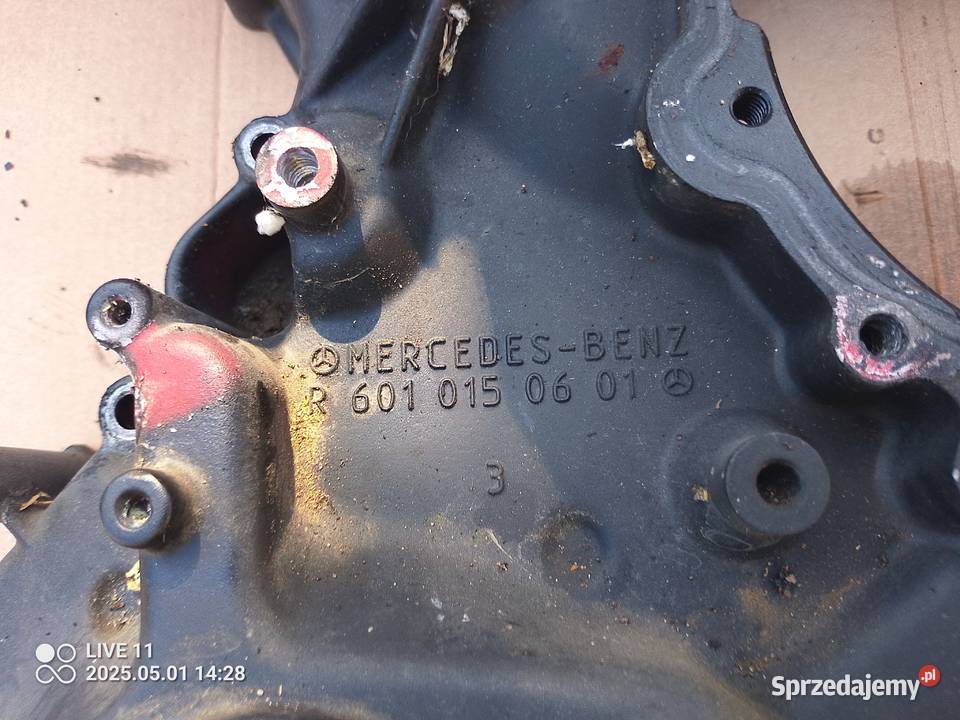 Mercedes w 124 obudowa pokrywa dekiel rozrzadu Motoryzacja Kocmyrzów