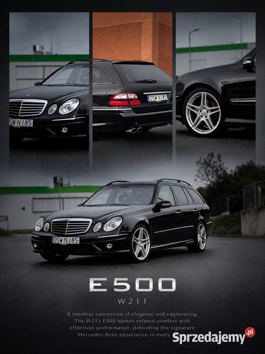 Mercedes w211 e500 V8 Świdnica sprzedam