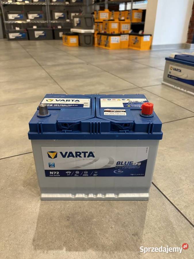 Akumulator VARTA Blue Dynamic EFB N72 72Ah Augustów