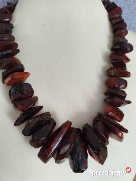 Naszyjnik Bursztyn Vintage podlaskie Białystok sprzedam