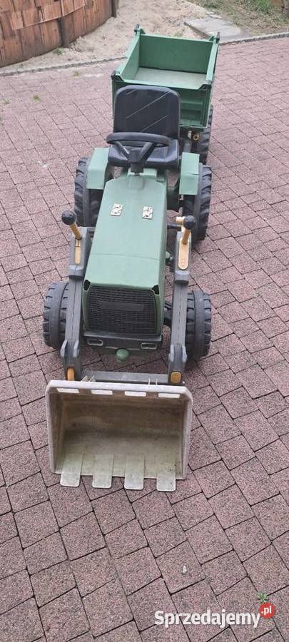 Traktor na pedały przyczepa rolly toys Przyszowice sprzedam
