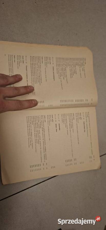 Katalog Norm Pracy 1962 1 wydanie rzadki nakład Antykwariat Łęczyca