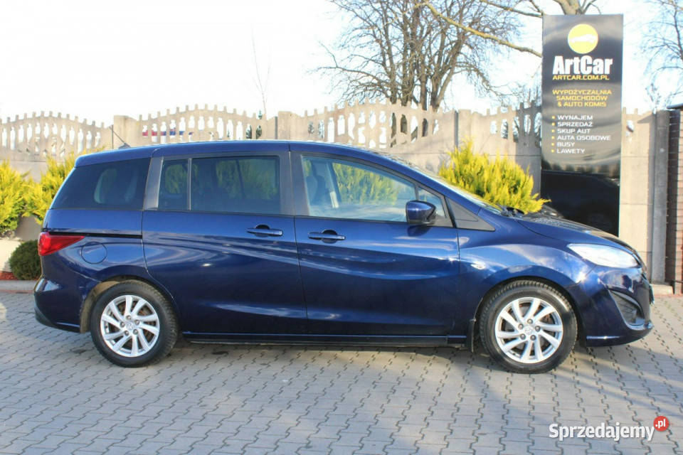 Mazda 5 Mazda 5 II 16D 116 7osobowy 2011 II 2010 282300km podlaskie Zambrów
