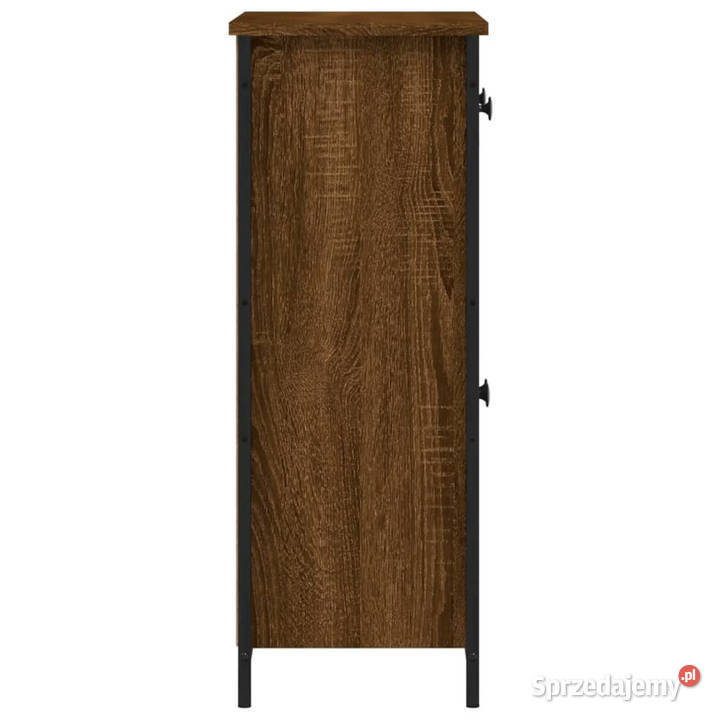 Szafka brązowy dąb 70x30x80 materiał