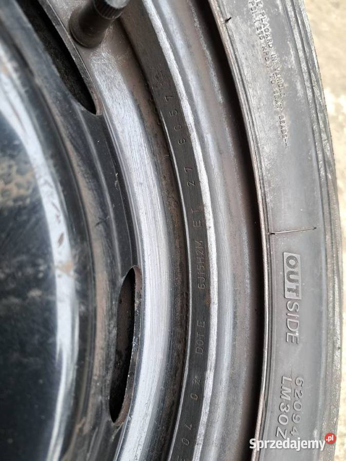 Koła stalowe 15 4x108 Peugeotcitroen Samochodowe Leszno sprzedam