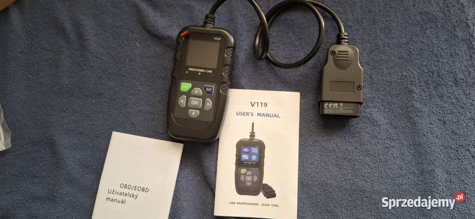 Nowy Skaner OBD2 V119 2025 Diagnostyka Usterka Warszawa