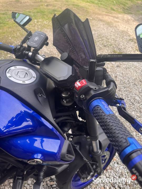Yamaha MT07 2022 katA2 11 przebiegu zarejestrowany w Polsce opolskie Kubice