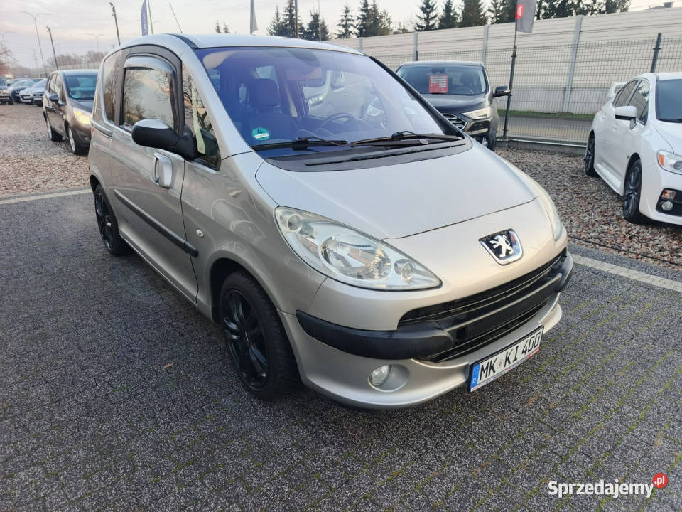 Peugeot 1007 Automat Perfekcyjny Mały przebieg szary Chełm