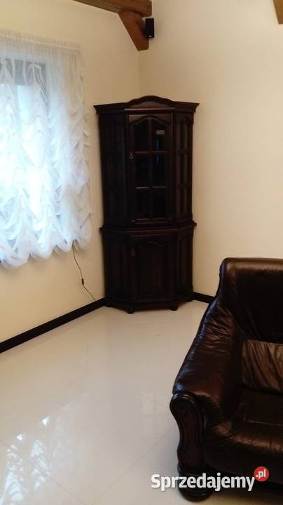 Nowa Stylowa Witryna 180 Dąb Włoski Orzech Kredensy i witryny Kalisz