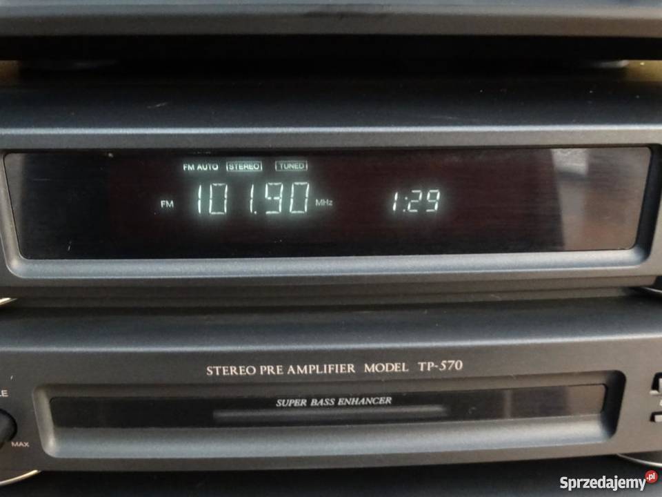 Wieża Akai gramofon pilot mocna i sprawna Wieże i miniwieże Jasło