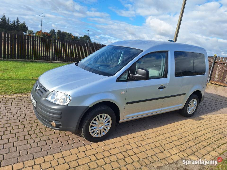 VW Caddy 2008 Klimatyzacja 5 Osobowy Benzyna MPI 2000cm3 Grudziądz