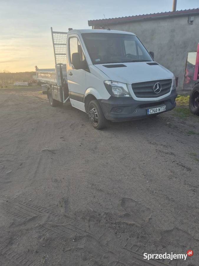 Mercedes Sprinter 515 wywrotka HDS bliźniak stan kujawsko-pomorskie