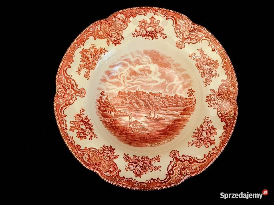 Talerz obiadowy głęboki angielski Johnson Bros lubelskie