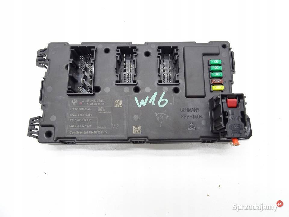 MODUŁ STEROWNIK REM BMW F20 F21 F30 F31 9329701